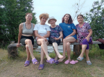На озере Кадам состоялся спортивно-оздоровительный поход: два дня солнца, спорта и душевного тепла!.